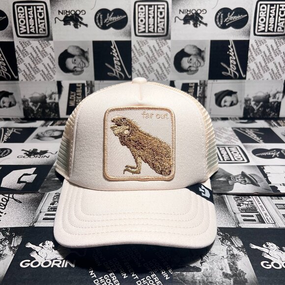 Authentic KIDS Goorin Bros Lizard "Far Out" Tan Hat - Picture 1 of 3
